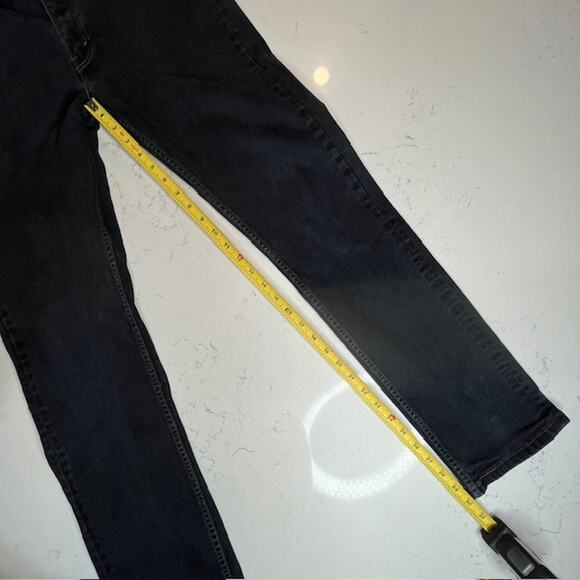 Levi's 511 Dk Wash Jeans Denim Slim Straight Size 34/32 - Picture 9 of 12